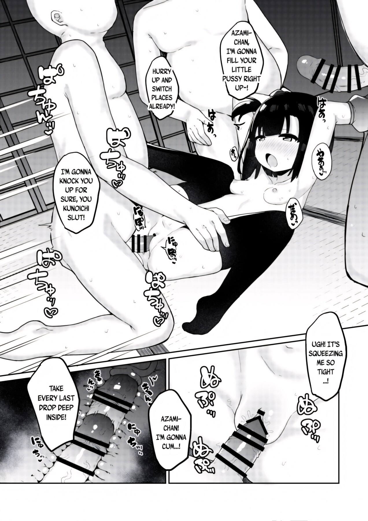 Hentai Manga Comic-Until The Female Ninja Azami Falls 2-Read-23